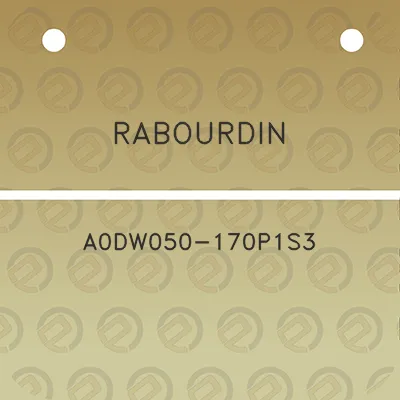 rabourdin-a0dw050-170p1s3