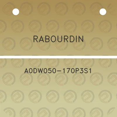 rabourdin-a0dw050-170p3s1