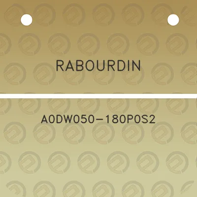 rabourdin-a0dw050-180p0s2