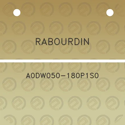 rabourdin-a0dw050-180p1s0