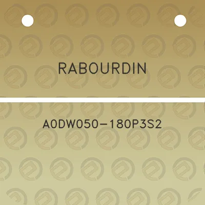 rabourdin-a0dw050-180p3s2