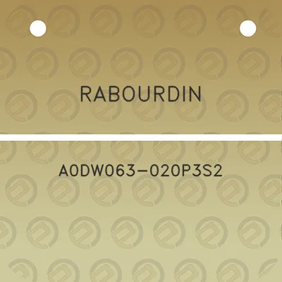 rabourdin-a0dw063-020p3s2