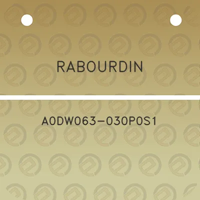 rabourdin-a0dw063-030p0s1