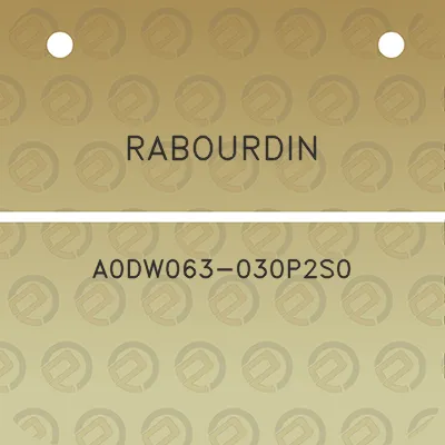 rabourdin-a0dw063-030p2s0