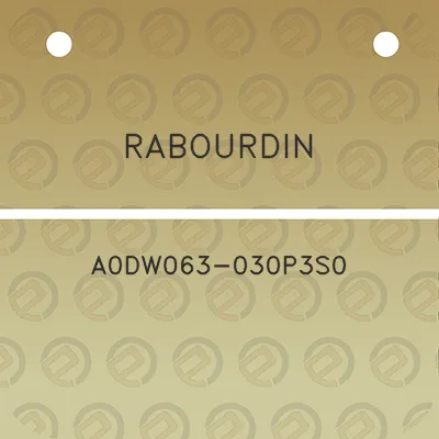 rabourdin-a0dw063-030p3s0