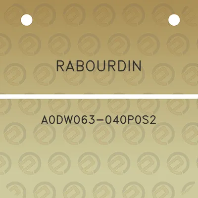 rabourdin-a0dw063-040p0s2