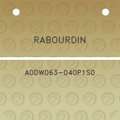 rabourdin-a0dw063-040p1s0