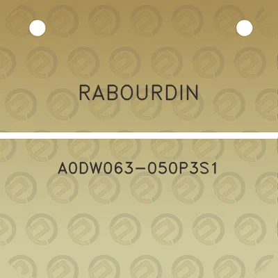 rabourdin-a0dw063-050p3s1