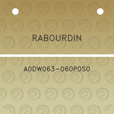 rabourdin-a0dw063-060p0s0