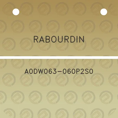 rabourdin-a0dw063-060p2s0