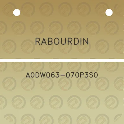 rabourdin-a0dw063-070p3s0