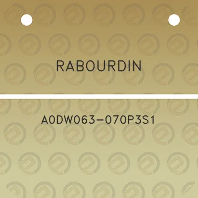 rabourdin-a0dw063-070p3s1