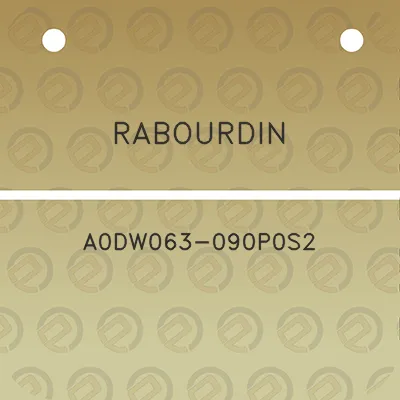 rabourdin-a0dw063-090p0s2