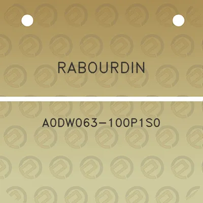 rabourdin-a0dw063-100p1s0
