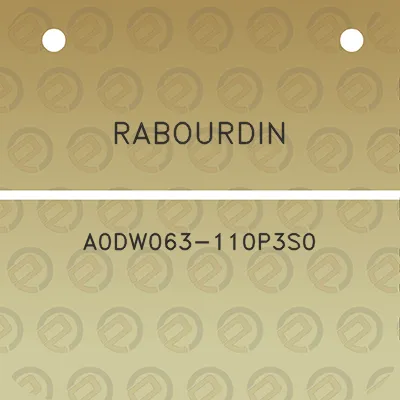 rabourdin-a0dw063-110p3s0