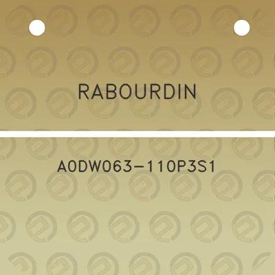 rabourdin-a0dw063-110p3s1