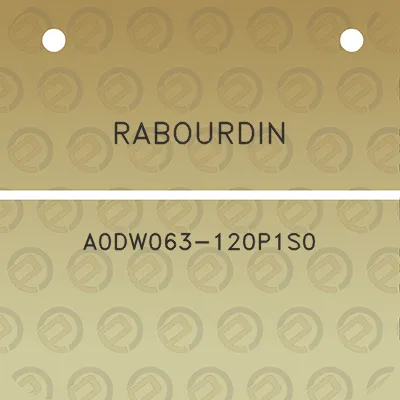 rabourdin-a0dw063-120p1s0