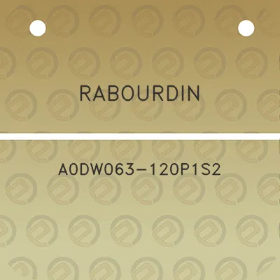 rabourdin-a0dw063-120p1s2