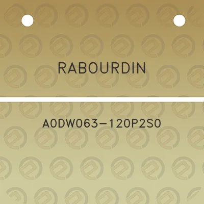 rabourdin-a0dw063-120p2s0