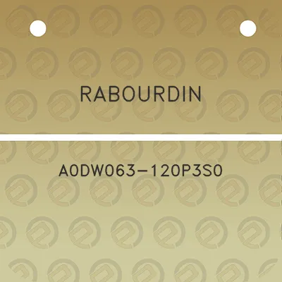 rabourdin-a0dw063-120p3s0