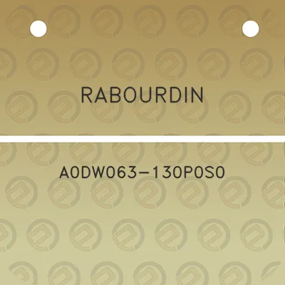 rabourdin-a0dw063-130p0s0