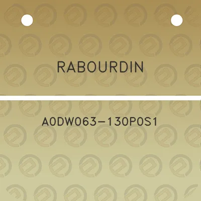 rabourdin-a0dw063-130p0s1