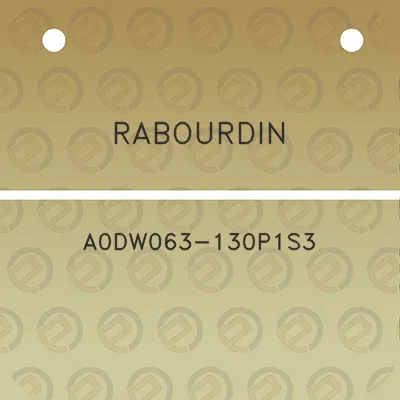 rabourdin-a0dw063-130p1s3