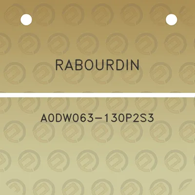 rabourdin-a0dw063-130p2s3