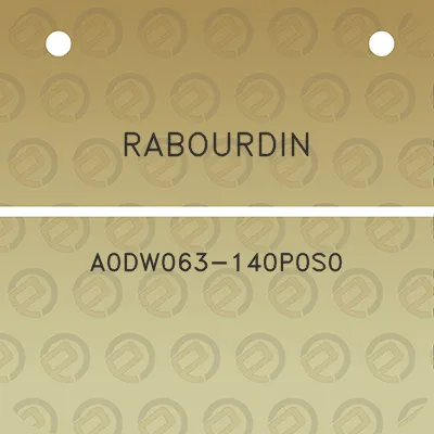 rabourdin-a0dw063-140p0s0