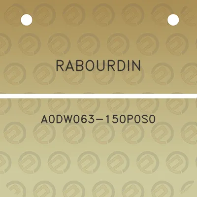 rabourdin-a0dw063-150p0s0