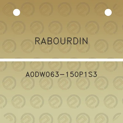 rabourdin-a0dw063-150p1s3