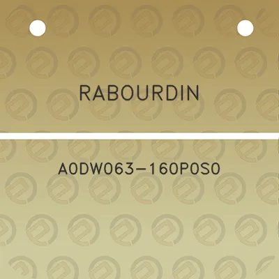 rabourdin-a0dw063-160p0s0