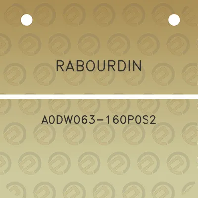 rabourdin-a0dw063-160p0s2