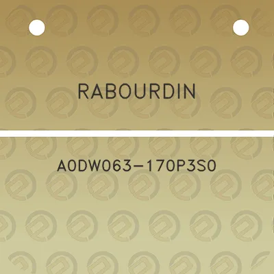 rabourdin-a0dw063-170p3s0