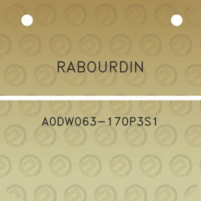 rabourdin-a0dw063-170p3s1