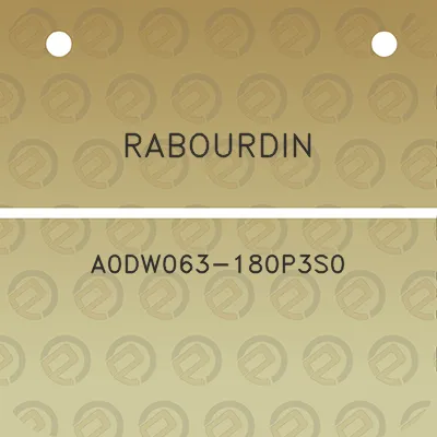 rabourdin-a0dw063-180p3s0