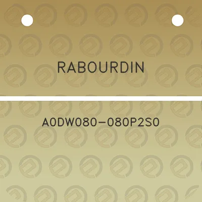 rabourdin-a0dw080-080p2s0