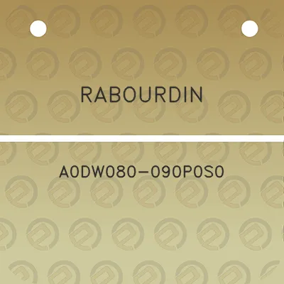 rabourdin-a0dw080-090p0s0