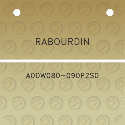 rabourdin-a0dw080-090p2s0