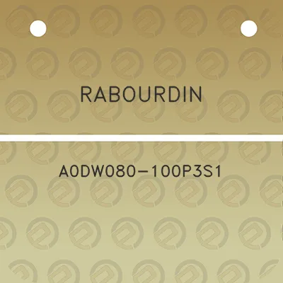 rabourdin-a0dw080-100p3s1