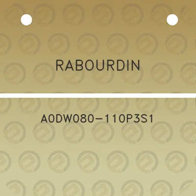 rabourdin-a0dw080-110p3s1