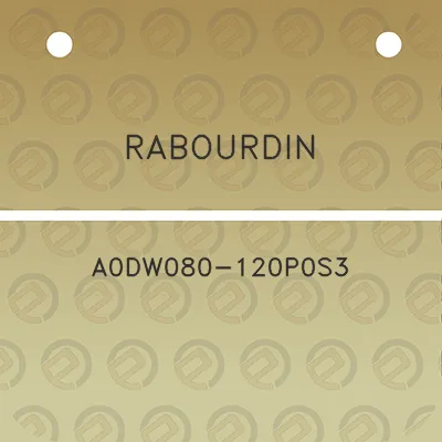 rabourdin-a0dw080-120p0s3