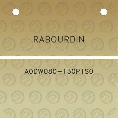 rabourdin-a0dw080-130p1s0