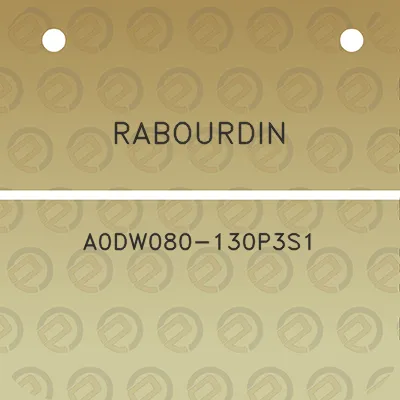 rabourdin-a0dw080-130p3s1