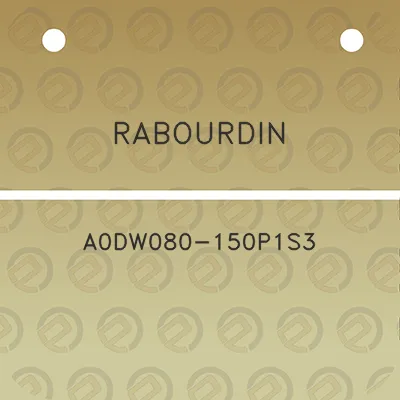 rabourdin-a0dw080-150p1s3