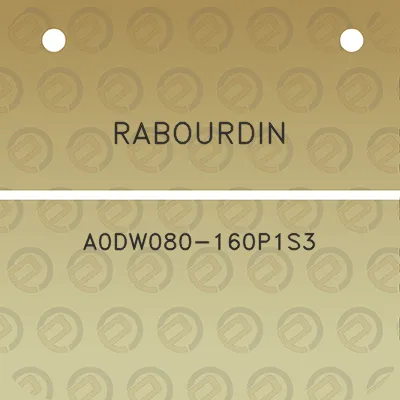 rabourdin-a0dw080-160p1s3