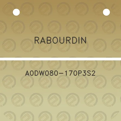 rabourdin-a0dw080-170p3s2