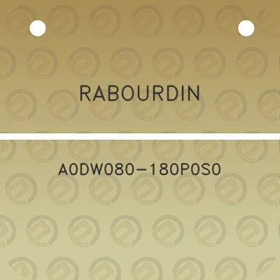 rabourdin-a0dw080-180p0s0