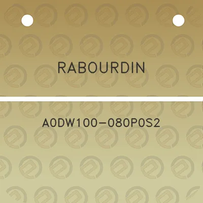 rabourdin-a0dw100-080p0s2