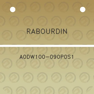 rabourdin-a0dw100-090p0s1